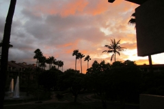 Stunning Sunset Viewed From Our Lanai