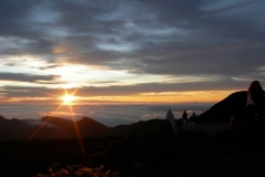 Mt Haleakala morning sunrise