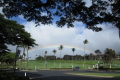 Rainbow at Lahaina golf course